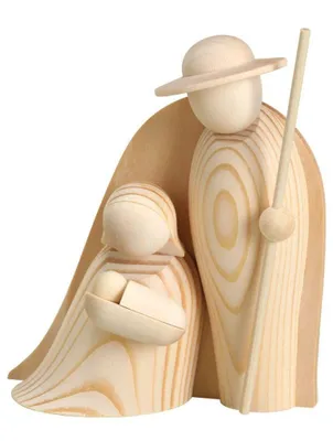 Produktbild von Krippenfiguren natur HxBxT 8,5x5,5x3,5cm NEU