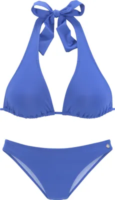Produktbild von LASCANA Triangel-Bikini royalblau Größe 32 Cup A/B