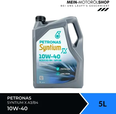 Produktbild von Petronas Syntium X 10W-40 A3/B4 5 Liter