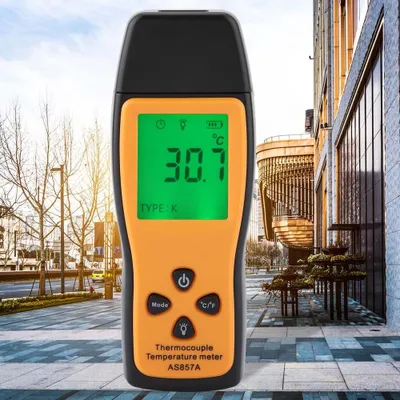 Produktbild von SMART SENSOR AS857 Digitálny LCD teplomer s termočlánkom typu K