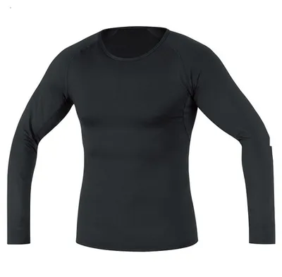 Produktbild von GORE Langarm Fahrrad-Shirt - M BL THERMO - Schwarz XL