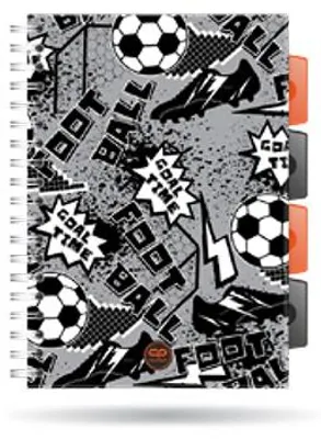 Zdjęcie produktu dla Kołozeszyt A5 Coolpack grey ball PP kratka 100k