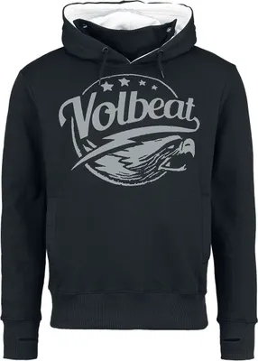 Produktbild von Volbeat Kapuzenpullover Herren Eagle schwarz S