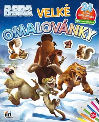 Obrázek produktu pro Velké omalovánky Doba ledová