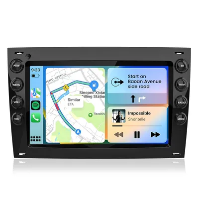 Obrázok produktu pre Hexinex 7-palcové autorádio Android Auto pre Renault Mégane 2 (2003–2009) 2 GB + 64 GB, 4-jadrový procesor, WiFi, GPS