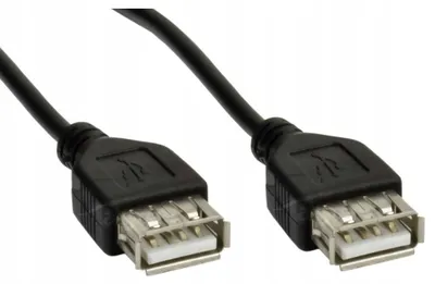 Produktbild von Akyga AK-USB-06 USB-Verlängerungskabel 1.8m Schwarz USB 2.0