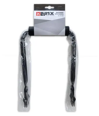 Image de dossier enfant avec fixation pour support de coussin 15-16 cm noir