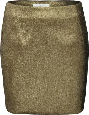 Produktbild von YaYa Polyester mini skirt, DARK GOLD 99282 99282 38