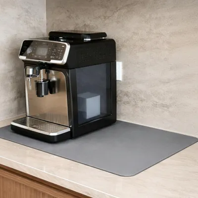 Produktbild von Geschirr Abtropfmatte, in grau-beige 40x60 cm