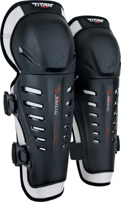 Produktbild von Knie- und Schienbeinschoner FOX Titan Race Knee/Shin Guards CE Black OS