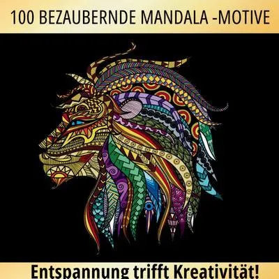Produktbild von 100 bezaubernde Mandala Motive für Erwachsene
