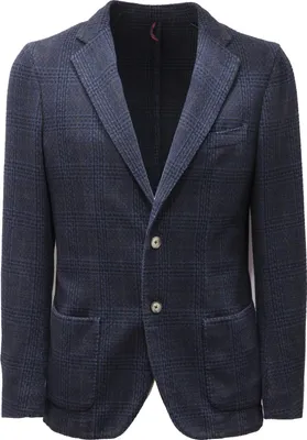 Obrázek produktu pro 8545AD giacca uomo PANAMA JACKET modrá vlna/kašmír delave' bunda pánská