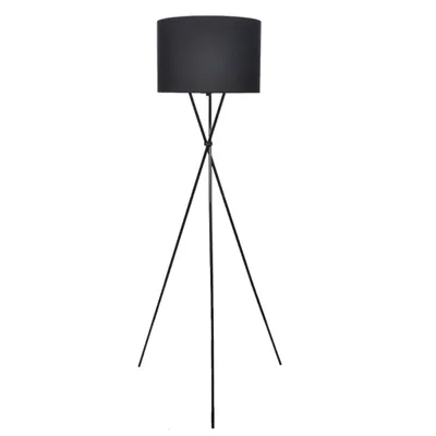 Obrázek produktu pro Stojací lampa se stojanem černá 139 cm