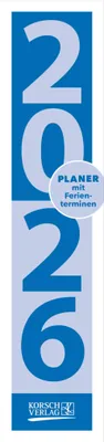 Produktbild von Streifenplaner Compact Blau 2026