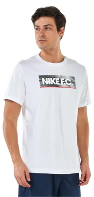 Image de Nike - T-shirt « Fc » pour homme PP2611 (L) (blanc)