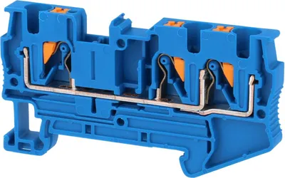 Immagine prodotto di Phoenix Contact Morsetto passante PT 4-TWIN BU Connessione push-in Tensione nominale 800 V - 1 pezzo