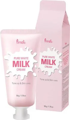 Produktbild von PRRETI Aufhellende Milchcreme mit Milchproteinen 50g