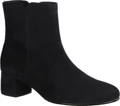 Produktbild von Gabor 35680-17 Damen, Stiefelette, Leder, Schwarz, Wechselfußbett - Damenschuhe Modische Stiefelette / Boots, Schwarz, leder (samtchevreau), absatzhöhe: 40 mm