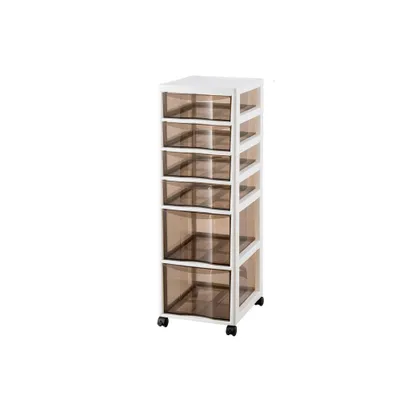 Produktbild von 360Home Aufbewahrungsschrank durchsichtigerRegal 6 Ebenen