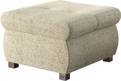 Produktbild von MIRJAN24 Polsterhocker Orkan Klein, Moderne Sitzhocker vom Hersteller, Holzkonstruktion, 60x60x39 cm (Farbe: Corbett 21)