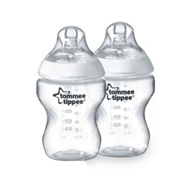 Produktbild von Tommee Tippee 422520 Biberon 260ML SANS Baby-Flasche + Sauger, 260ml Fassungsvermögen, -frei