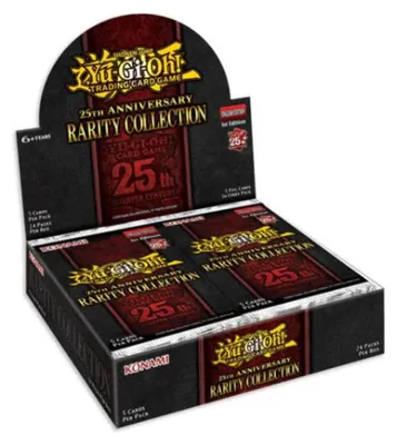 Imagen del producto de Colección de cartas raras del 25º aniversario de Yu-Gi-Oh! – Caja de refuerzo en inglés + Protector de envío Heartforcards®