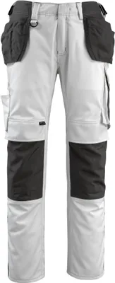 Produktbild von MASCOT® Bremen Handwerkerhose Größe 82C52, weiss/dunkelanthrazit | Packung (1 Stück)