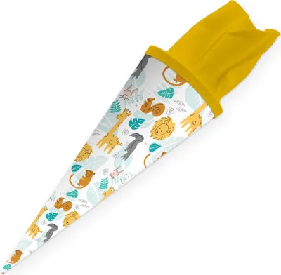 Produktbild von itenga Geschwister Schultüte 35cm "Afrikanische Tiere"