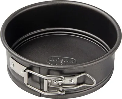 Image de Oetker Ø 12 cm, petit moule à gâteau à fond plat, moule rond en acier avec revêtement anti-adhésif (couleur : noir)