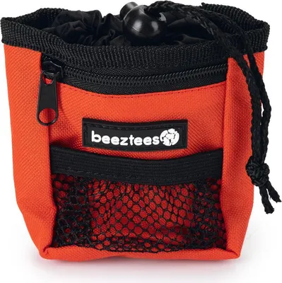 Produktbild von Beeztees Hundekotbeutelspender + Leckerlietasche Ordena rot
