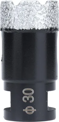 Image de Foret diamanté de 30 mm avec raccord à souder et scie cloche pour carreaux de marbre et de céramique, filetage intérieur M14