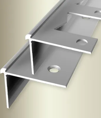 Produktbild von PROVISTON | Treppenkanten- & Winkelprofil | Aluminium | 39 x 29 x 1000 mm | Silber | Winkelprofil