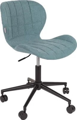 Produktbild von Zuiver OMG Bürostuhl Schwarz/ Blau
