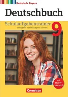 Immagine prodotto di Deutschbuch 9. Jahrgangsstufe - Realschule Bayern - Schulaufgabentrainer mit Lösungen