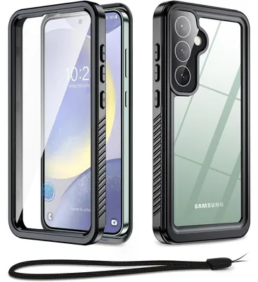 Produktbild von Schutzhülle für Samsung Galaxy S24 Wasserdicht IP68 Stoßfest Staubdicht Schwarz