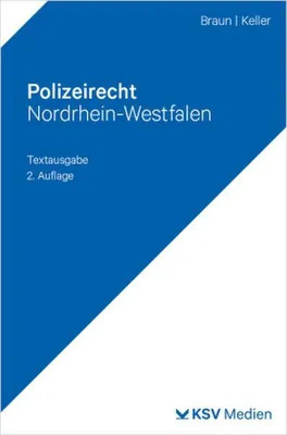 Produktbild von Polizeirecht Nordrhein-Westfalen