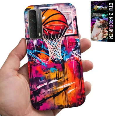 Immagine prodotto di Custodia Per Huawei P Smart 2021 - Basket Nba Street Graffiti Basket Fan