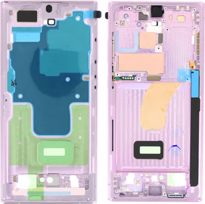 Produktbild von Original Mittelrahmen für Samsung Galaxy S23 Ultra S918 lila GH96-15833D