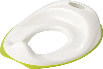 Produktbild von IKEA TOSSIG Toilettensitz für Kinder Kindersitz Aufsatz Rutschfest weiß-grün