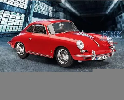 Produktbild von Revell Porsche 356 Coupe, Oldtimer-Modell, Montagesatz, 1:16, Porsche 356 Coupe, Unisex, Porsche