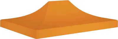 Obrázok produktu pre Strecha na párty stan 4,5x3 m, oranžová 270 g/m²
