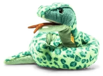 Zdjęcie produktu dla Steiff 095375 Wąż dżinowy, pluszowy, 130 cm, jasnozielony