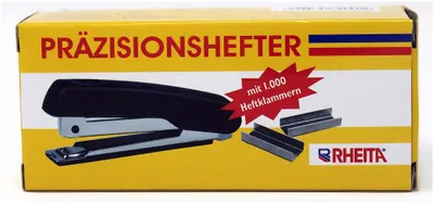 Produktbild von Minihefter für Klammer Nr.10 mit 1000 Heftklammern, farblich sortiert