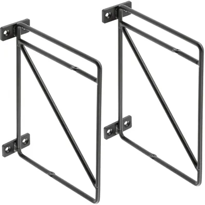 Produktbild von SOTECH Regalkonsole RK12 schwarz (2 Stück)