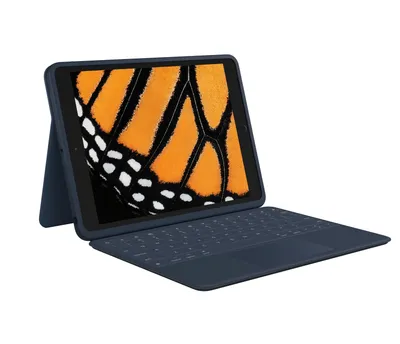 Immagine prodotto di Logitech Rugged Combo 3 Touch for Education - Tastiera e custodia folio - con trackpad - Apple Smart connector - QWERTY - Pan-Nordic - per istituti scolastici - per Apple iPad da 10,2 pollici (7a generazione, 8a generazione, 9a generazione)