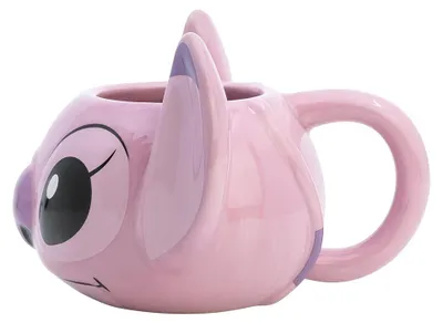 Image de Disney Stitch - Mug en céramique 3D dans un coffret cadeau de la collection Angel 375 ml