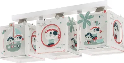 Zdjęcie produktu dla Lampa sufitowa Dalber 3 światła Piraci