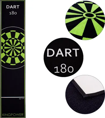 Image de Kingpower Dart 290x60 cm Tapis de Fléchettes Tournoi Fléchettes Paillet de Fléchettes