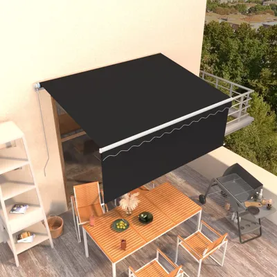 Immagine prodotto di The Living Store Tenda a bracci retrattili con tenda 3x2,5 m antracite