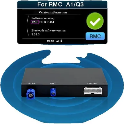Obrázok produktu pre Bezdrôtový adaptér CarPlay Android Auto, kompatibilný s Audi, rozšírené funkcie, pre RMC